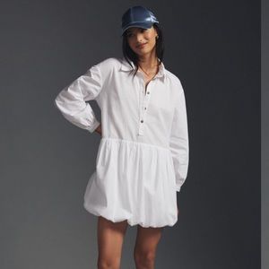 Anthropologie Maeve Shirt Bubble Dress XSP